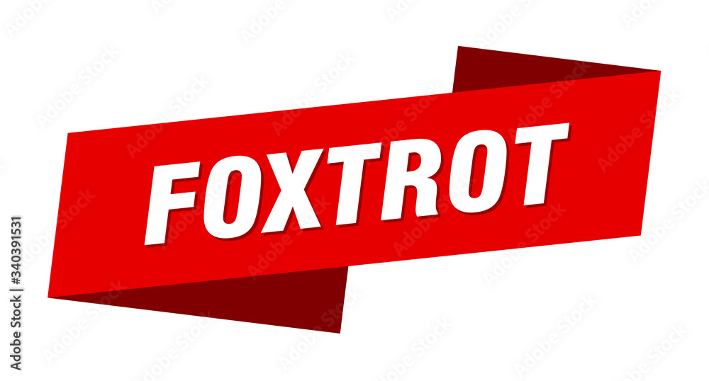 foxtrot banner template. foxtrot ribbon label sign foxtrot banner template. foxtrot ribbon label sign