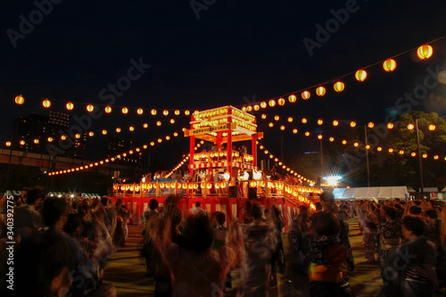 夏祭りと盆踊り