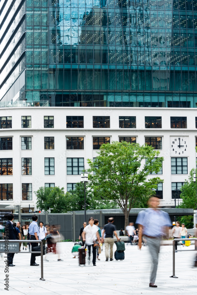 Obraz premium 東京駅前