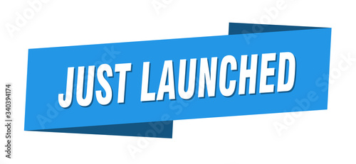 just launched banner template. just launched ribbon label sign