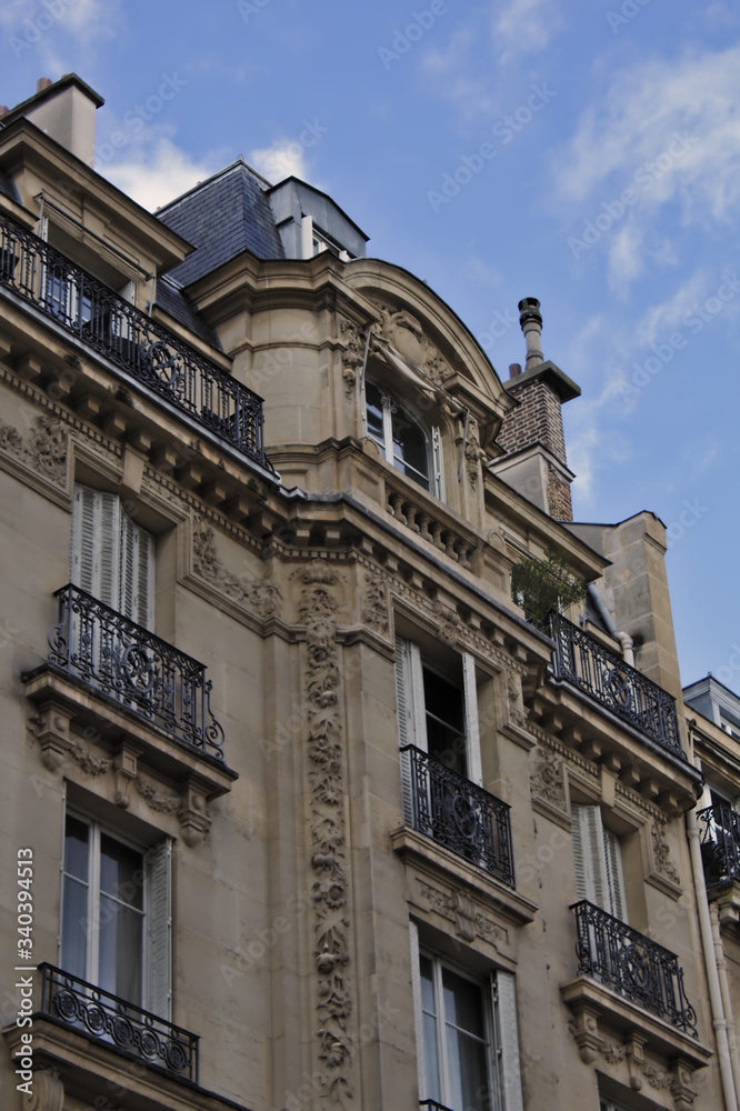 facade of a building in paris france