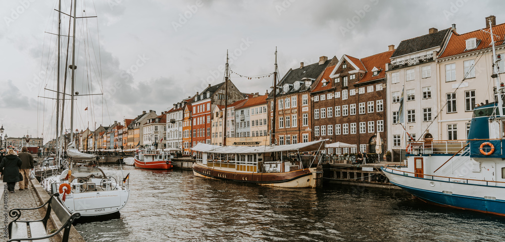 City Streets, waterways, and gardens of Denmark 