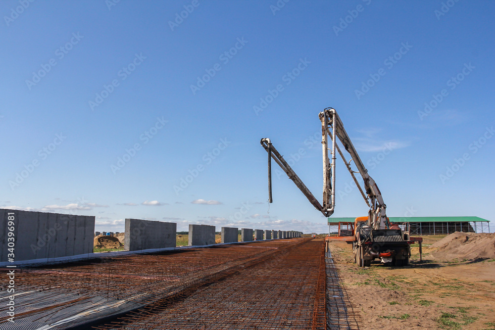 Special equipment at a construction site. Heavy machinery Special equipment at a construction site. Heavy machinery