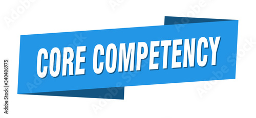 core competency banner template. core competency ribbon label sign