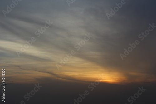 clouds at sunset © Alaa