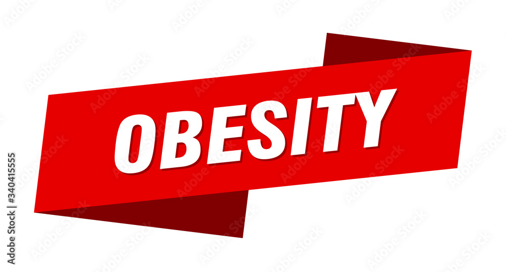 obesity banner template. obesity ribbon label sign obesity banner template. obesity ribbon label sign