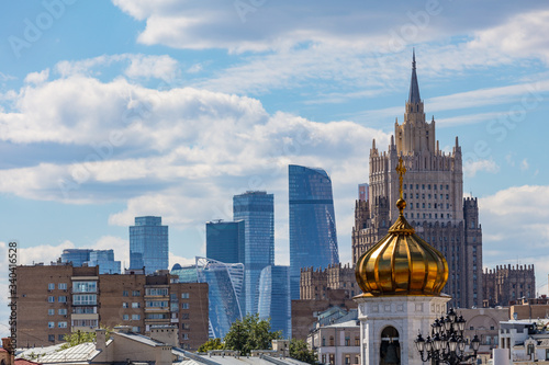 Skyline in Moskau
