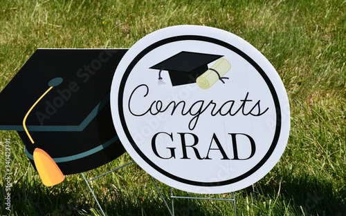 Obraz na płótnie Graduation Sign