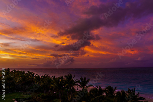 Sunrise over Grace Bay  Turks and Caicos