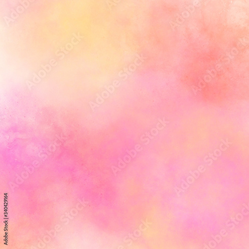 Pink stains of watercolor paint with a gradient. Abstract backdrop wallpaper background, beautiful texture stains