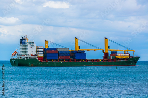 container cargo freight ship