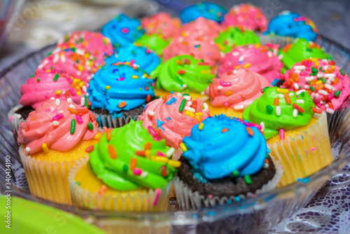 Colorful Cupcakes