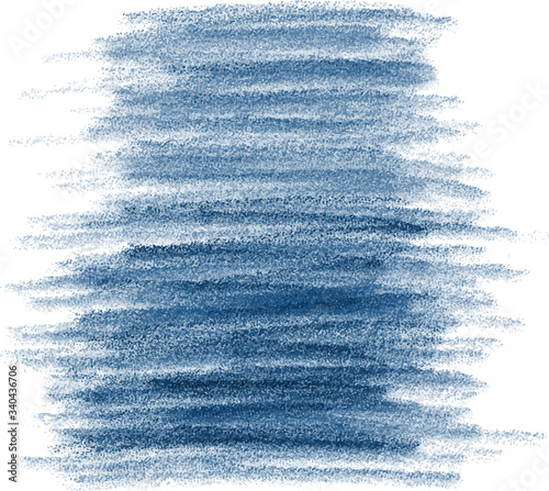 Abstract classic blue grunge watercolor hand paint texture, isolated on white background, watercolor textured backdrop, vector eps 10