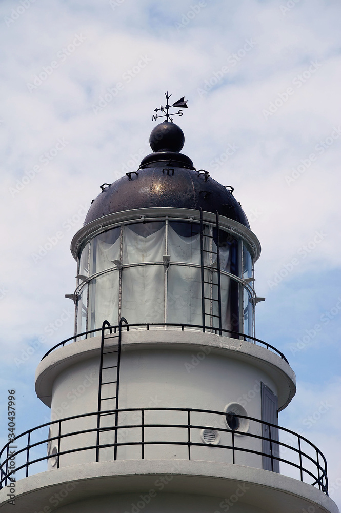 Morning view of the Sandiao Cape Lighthouse Morning view of the Sandiao Cape Lighthouse