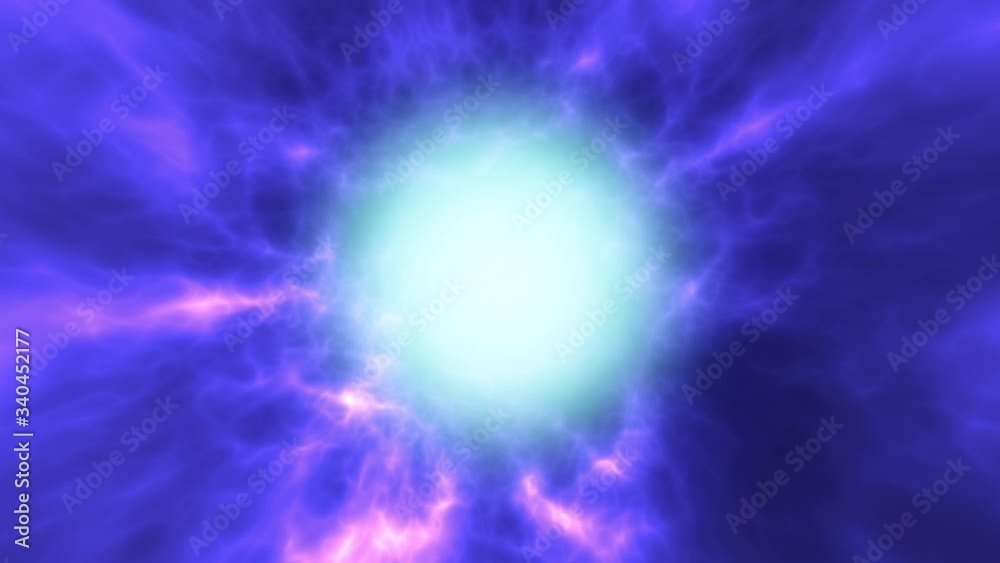 Purple Fractal Core Animation Loop Purple Fractal Core Animation Loop