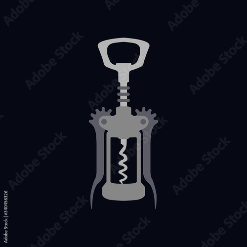 bottle opener vector icon