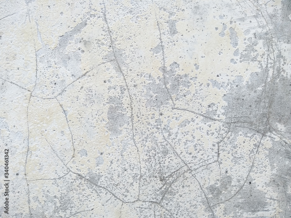 Dirty and Old cement wall texture background. Grunge background with peeling paint. Wall texture can be used as a wall frame and wall background.