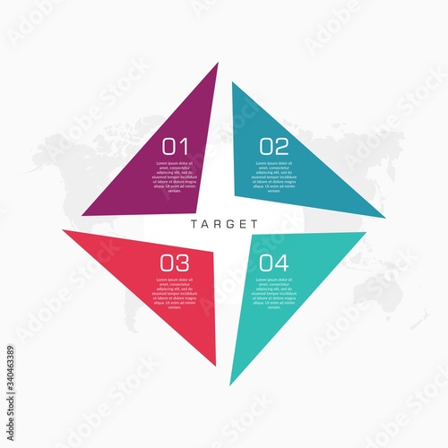 Business Infographic Element Premium Vector