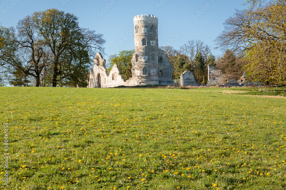 Wimpole's Folly A Medieval Castle Ruin