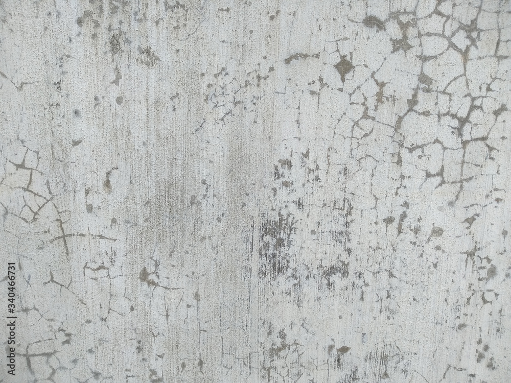 Fototapeta premium Dirty and Old cement wall texture background. Grunge background with peeling paint. Wall texture can be used as a wall frame and wall background.