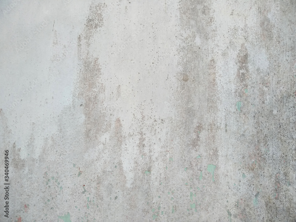 Dirty and Old cement wall texture background. Grunge background with peeling paint. Wall texture can be used as a wall frame and wall background.