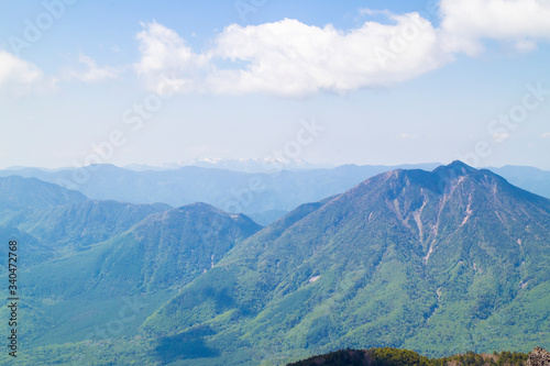 日光の山 