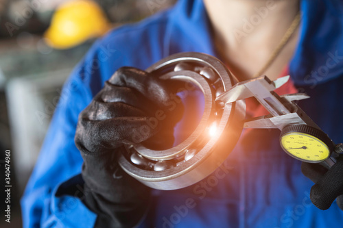 worker with a wrench