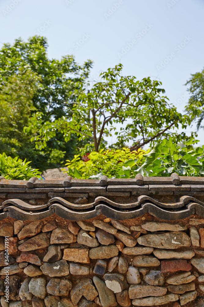 Fototapeta premium Korean traditional houses in Boseong-gun, South Korea. 