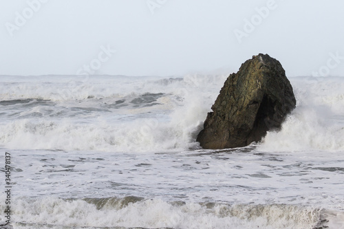 Storm approaching the coast