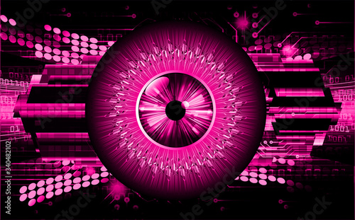 cyber circuit future technology concept background