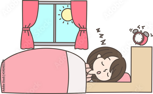 朝寝坊