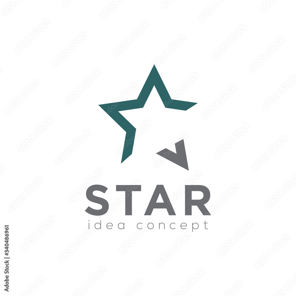 Star Logo, Creative Concept Template Vector Star Logo, Creative Concept Template Vector