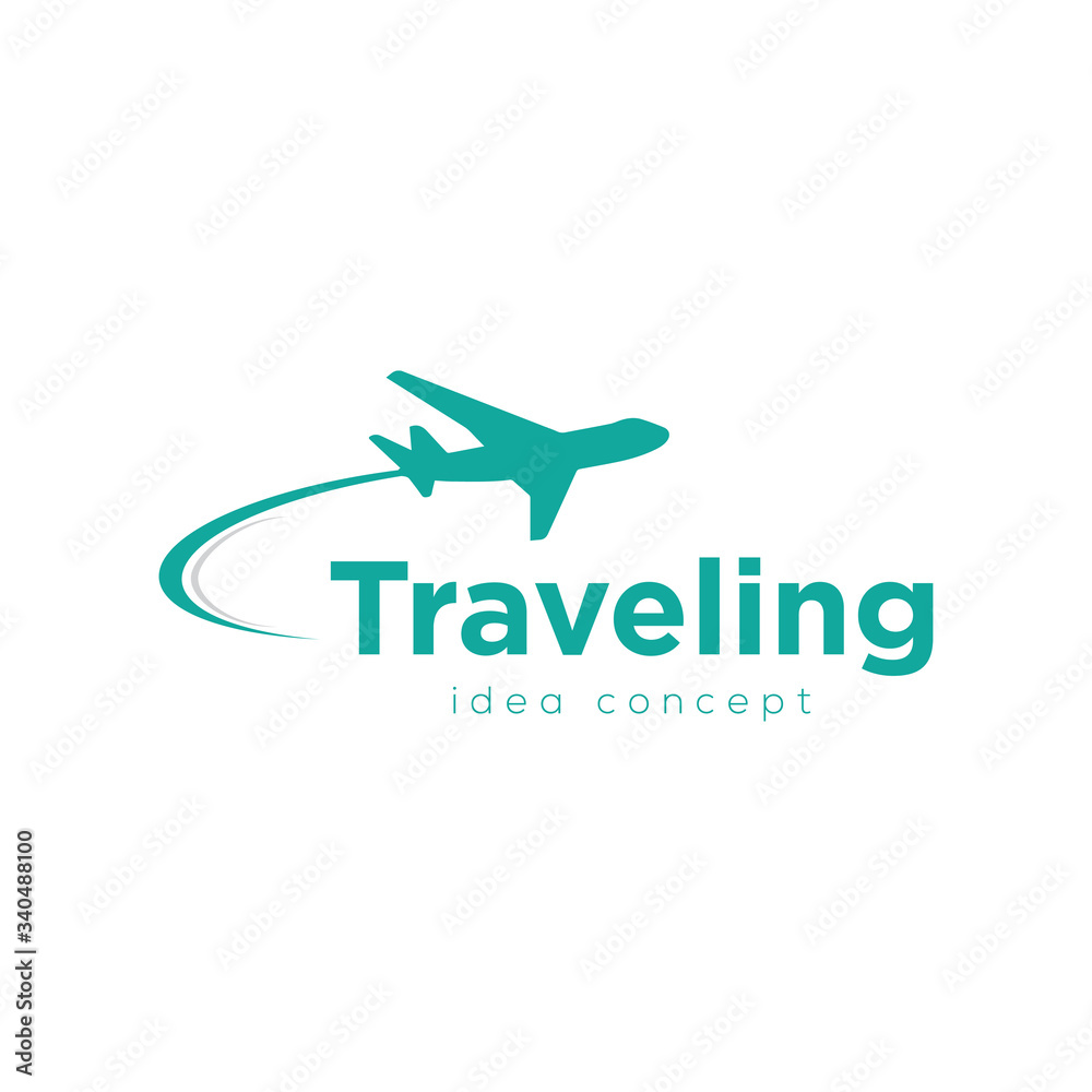 Creative Travel Concept Logo Design Template Creative Travel Concept Logo Design Template