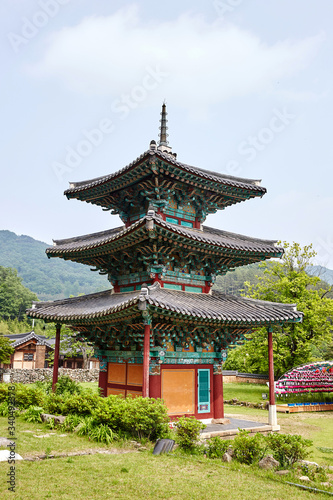Ssangbongsa Temple in Hwasun-gun  South Korea. Korean traditional temple. 