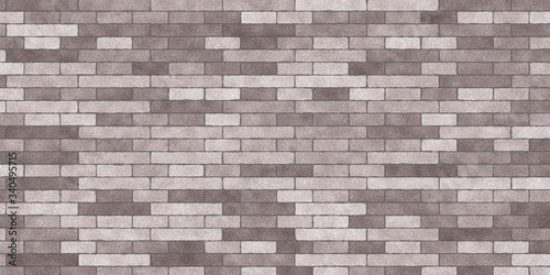 Light brown color brick wall abstract background. Texture of bricks 