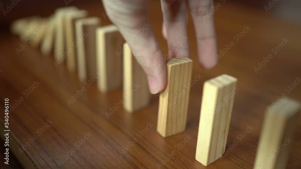 Stop the domino effect by pulling out one piece