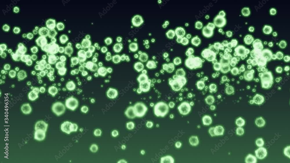 air born dust germs virus particles background