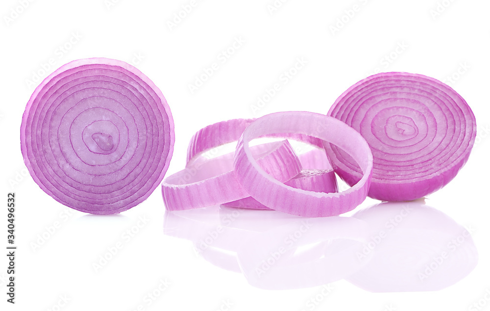 Onion isolated on white background Onion isolated on white background