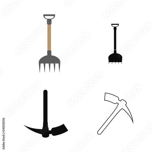 gardening tool logo