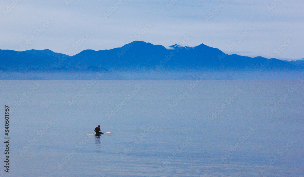 Obraz premium waiting for the waves