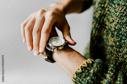 Wrist watch product shoot