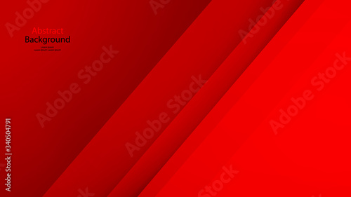 Red tone color and black color background abstract art vector 