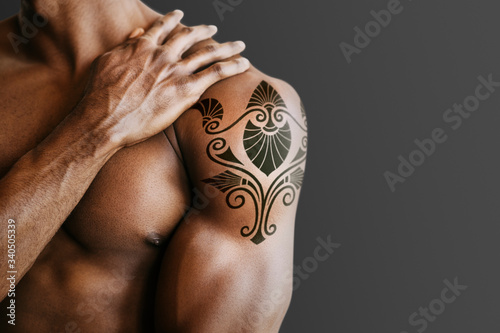 Photography Upper arm tattoo mockup