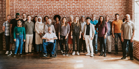 Group of diverse people