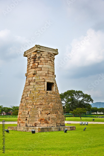 Cheomseongdae is a cultural property famous for its architecture in the Shilla Dynasty.
 photo