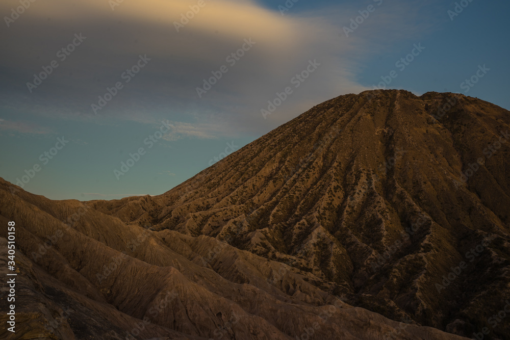 Beautiful Bromo Mountain Scenery in Indonesia 