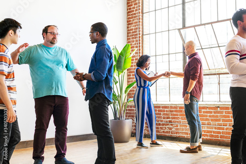 Casual business meetup