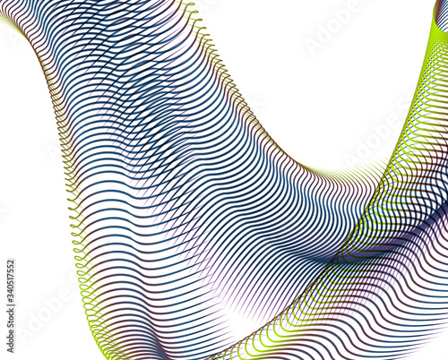 Abstract background blend wave line design for Wallpaper, Banner, Background, Card, Book Illustration, landing page