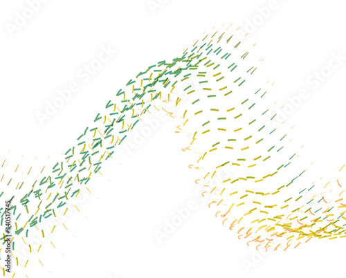 Abstract background blend wave line design for Wallpaper, Banner, Background, Card, Book Illustration, landing page