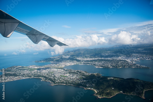 Flight in Wellington, New Zealand